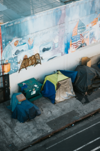 homeless camp